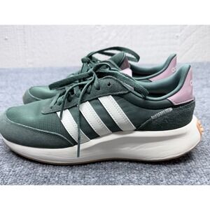 Adidas Run 60s 2.0 Womens Sneakers Green Pink White Retro Running Shoes Size 7